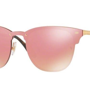 Ray-Ban Blaze Clubmaster RB3576N 043/E4 Brushed Gold