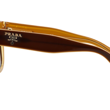 Prada Zonnebril PR 17OS FAL1Z1 Top Light Havana/Opal Yellow