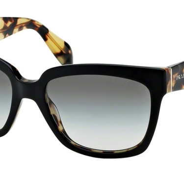 Prada Zonnebril PR 07PS NAI0A7 Top Black/Medium Havana