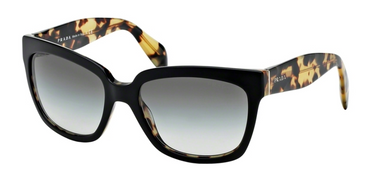 Prada Zonnebril PR 07PS NAI0A7 Top Black/Medium Havana