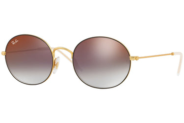 Ray-Ban Beat RB3594 9114U0 Rubber Gold On Top Black
