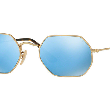 Ray-Ban Octagonal Flash lenses RB3556N 001/9O Gold