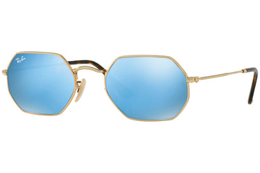Ray-Ban Octagonal Flash lenses RB3556N 001/9O Gold