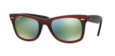 Ray-Ban Wayfarer RB2140 12022X Top Grad Red On Light Red