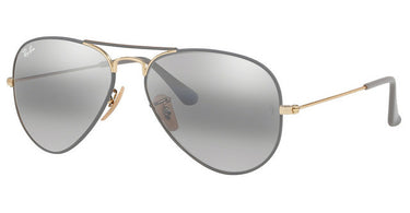 Ray-Ban Aviator Mirror RB3025 9154AH Gold On Top Matte Grey