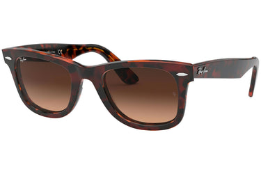 Ray-Ban Wayfarer Color Mix RB2140 1275A5 Top Red On Orange Havana