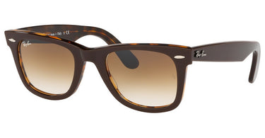 Ray-Ban Wayfarer Color Mix RB2140 127651 Top Brown On Yellow Havana