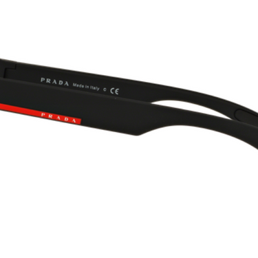 Prada Sport Zonnebril PS 03QS DG00A7 Black Rubber