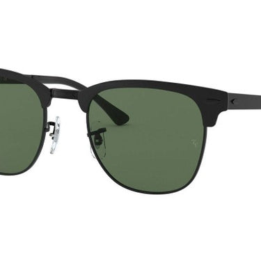 Ray-Ban Clubmaster Metal RB3716 186/58 Matte Black on Black