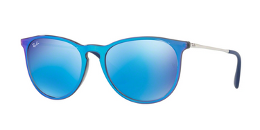 Ray-Ban Erika RB4171 631855 Grey Mirror Flash Blue