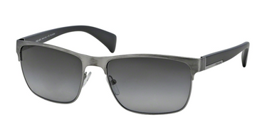 Prada Zonnebril PR 51OS DHG5W1 Antique Brushed Gunmetal