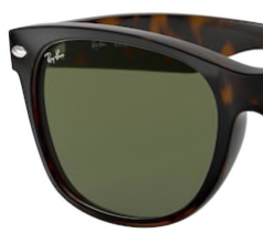 Ray-Ban New Wayfarer RB2132 902 set reserve glazen