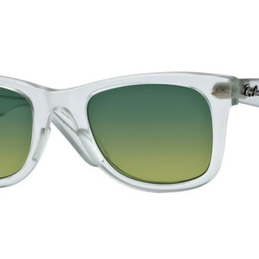 Ray-Ban Wayfarer RB2140 60583M Demi Gloss Green