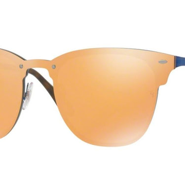 Ray-Ban Blaze Clubmaster RB3576N 90377J Brushed Blue