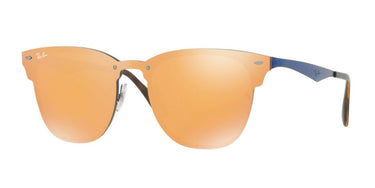 Ray-Ban Blaze Clubmaster RB3576N 90377J Brushed Blue