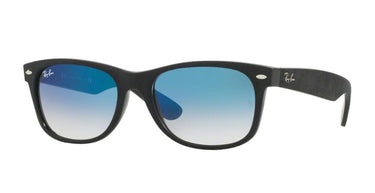Ray-Ban New Wayfarer RB2132 62423F Black Top Black Alcantra