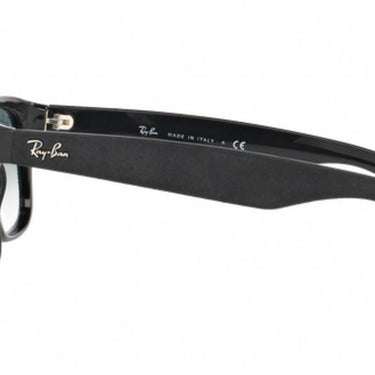 Ray-Ban New Wayfarer RB2132 62423F Black Top Black Alcantra