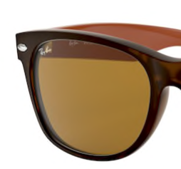 Ray-Ban New Wayfarer RB2132 6179 set reserve glazen