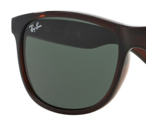 Ray-Ban Andy RB4202 714/71 set reserve glazen
