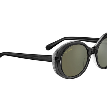 Serengeti Bacall SS541001 Shiny Black / Transparent