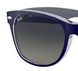 Ray-Ban New Wayfarer RB2132 605371 set reserve glazen