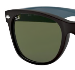Ray-Ban New Wayfarer RB2132 6182 set reserve glazen