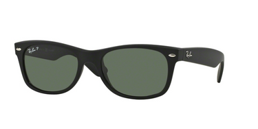 Ray-Ban New Wayfarer RB2132 622/58 Rubber Black