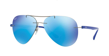 Ray-Ban LightRay RB8058 004/55 Gunmetal