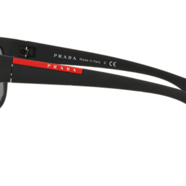 Prada Sport Zonnebril PS 50QS DG01A1 Black Rubber Matte Black