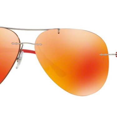 Ray-Ban LightRay RB8058 159/6Q Shiny Grey