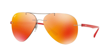 Ray-Ban LightRay RB8058 159/6Q Shiny Grey