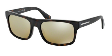 Prada zonnebril PR 18PS HAQ6S1 Matte Havana