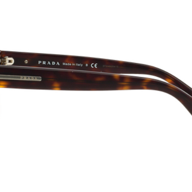 Prada zonnebril PR 18PS HAQ6S1 Matte Havana