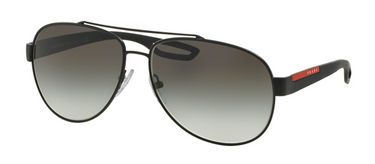 Prada Sport Zonnebril PS 55QS DG00A7 Black Rubber