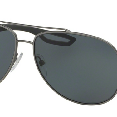 Prada Sport Zonnebril PS 55QS DG15Z1 Gunmetal Rubber