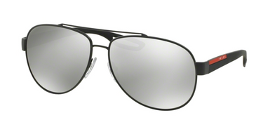 Prada Sport Zonnebril PS 55QS TIG2B0 Grey Rubber
