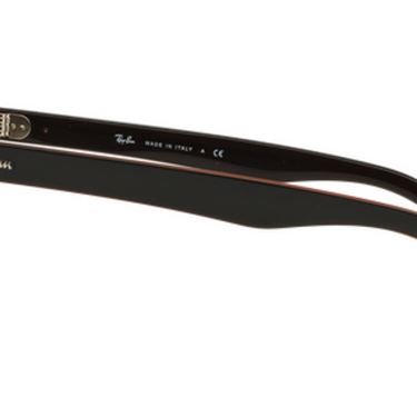 Ray-Ban Boyfriend RB4147 609585 Top Black On Brown