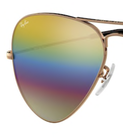 Ray-Ban Aviator RB3025 9020C4 set reserve glazen