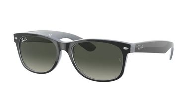 Ray-Ban Wayfarer RB2132 630971 Matte Black on Opal Ice