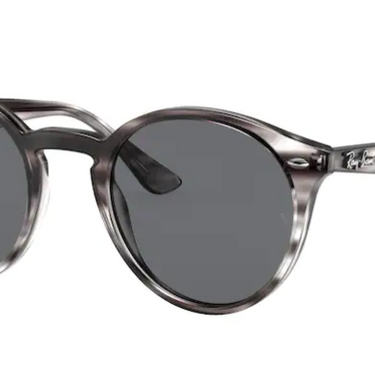 Ray-Ban Round RB2180 643087 Striped Grey Havana