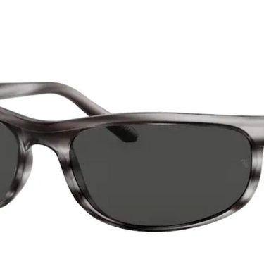 Ray-Ban Icons RB2027 6430B1 Striped Grey Havana