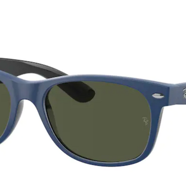 Ray-Ban Wayfarer RB2132 646331 Rubber Blue on Black