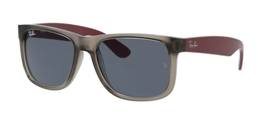 Ray-Ban Justin RB4165 650987 Rubber Transparent Grey