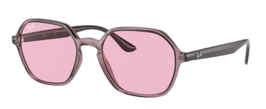 Ray-Ban RB4361 6574Q3 Transparent Violet
