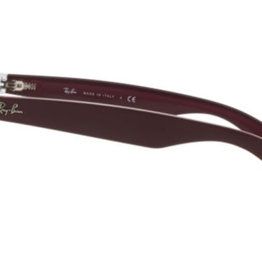 Ray-Ban New Wayfarer RB2132 605485 Top Matte Bordo