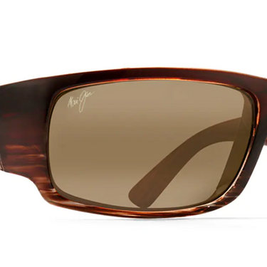 Maui Jim World Cup H266-01 Chocolate Stripe Fade