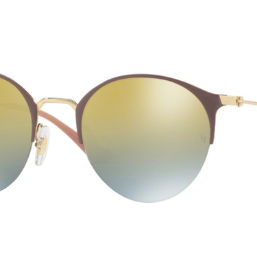 Ray-Ban RB3578 9011A7 Gold Top Turtle Dove
