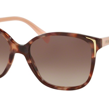 Prada Zonnebril PR 01OS UE00A6 Spotted Brown Pink