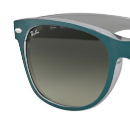 Ray-Ban New Wayfarer RB2132 619171 set reserve glazen