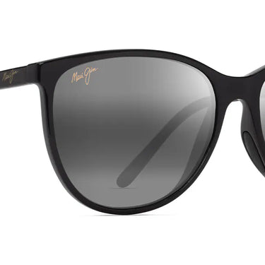 Maui Jim Ocean 723-02A Shiny Black Neutral Grey